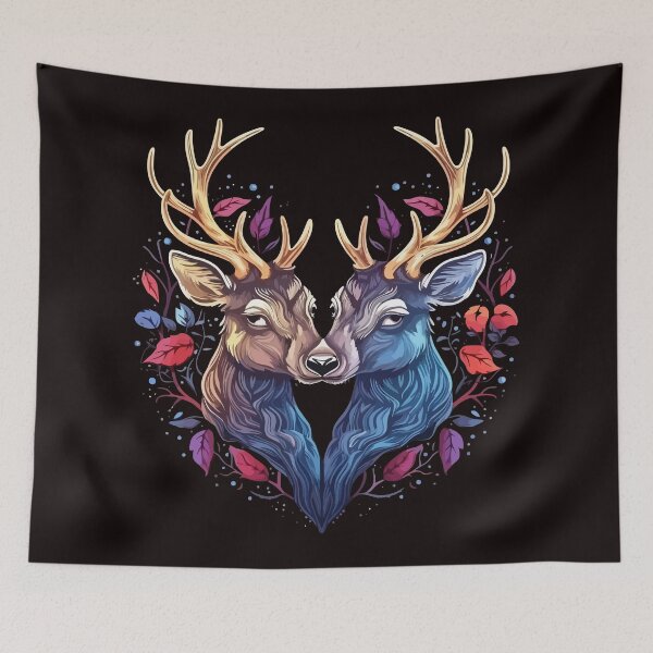Item preview, Deer Valentine designed and sold by creativellashop.