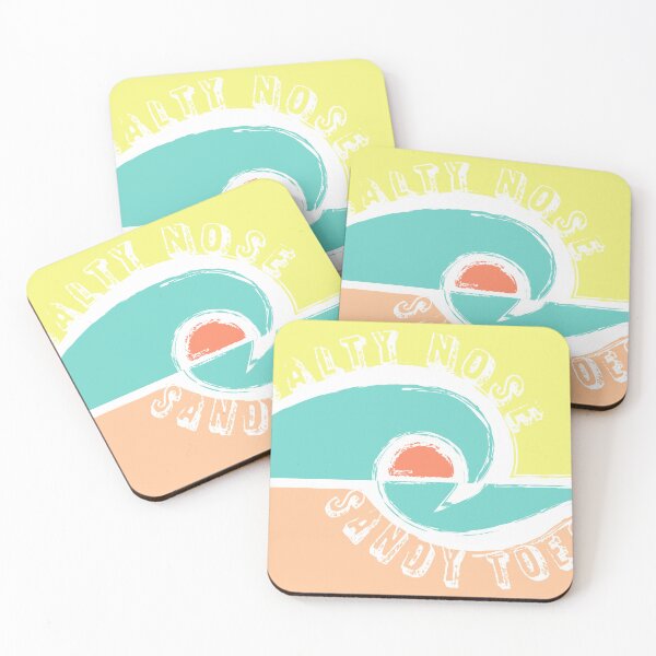 Item preview, Salty Nose, Sandy Toes - Beach Vibes designed and sold by SaltAzure.