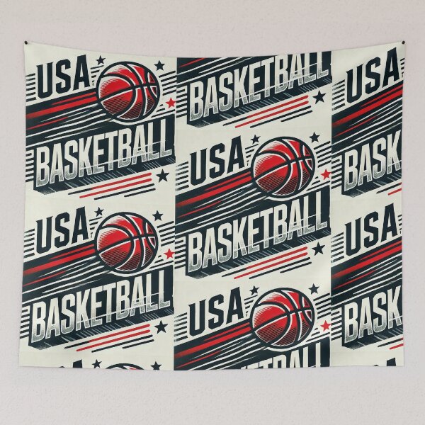 Item preview, USA BASKETBALL designed and sold by YOURTWIST.