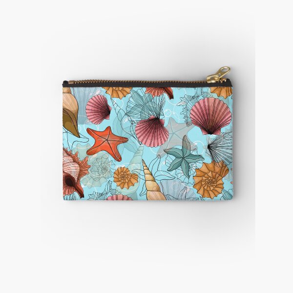 Item preview, marine theme, sea, background, beach, summer, ornament, underwater, starfish, shells designed and sold by Tetiana Pohurska.
