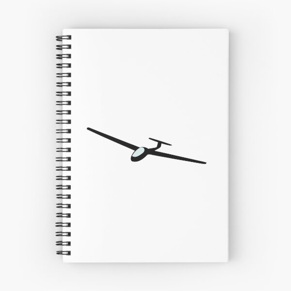 Item preview, Glider Plane Pilot Sailplane Biplane aerial floating soaring designed and sold by These_Prints.