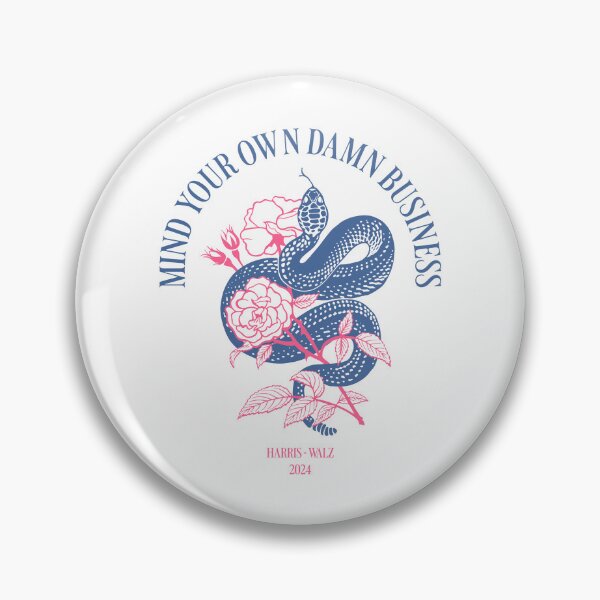 Item preview, Harris Walz 2024 Mind Your Own Damn Business designed and sold by vestalshop.
