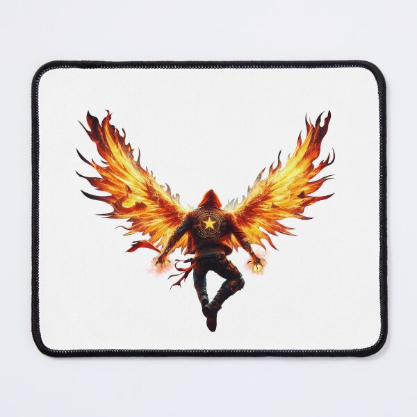 Item preview, Fiery Falcon Wings on Alex-Inspired Warrior designed and sold by DriftLens.