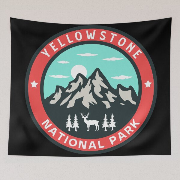 Aperçu de l'œuvre le parc national de Yellowstone créée et vendue par Nature-Book.