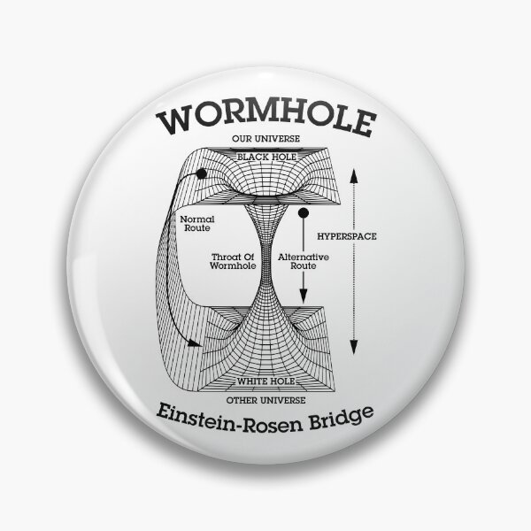 Item preview, Wormhole Einstein-Rosen Bridge Black Hole Hyperspace Physics designed and sold by GrandeDuc.