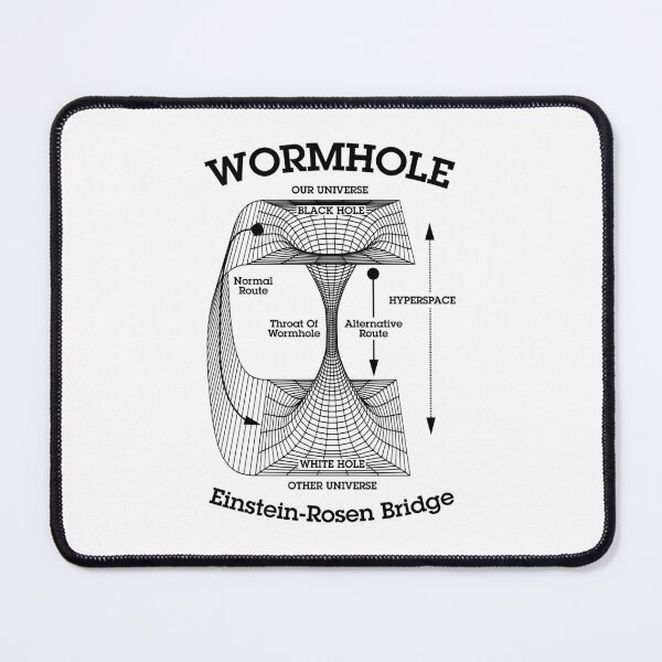 Item preview, Wormhole Einstein-Rosen Bridge Black Hole Hyperspace Physics designed and sold by GrandeDuc.