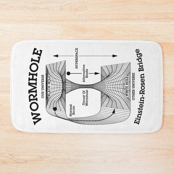 Item preview, Wormhole Einstein-Rosen Bridge Black Hole Hyperspace Physics designed and sold by GrandeDuc.