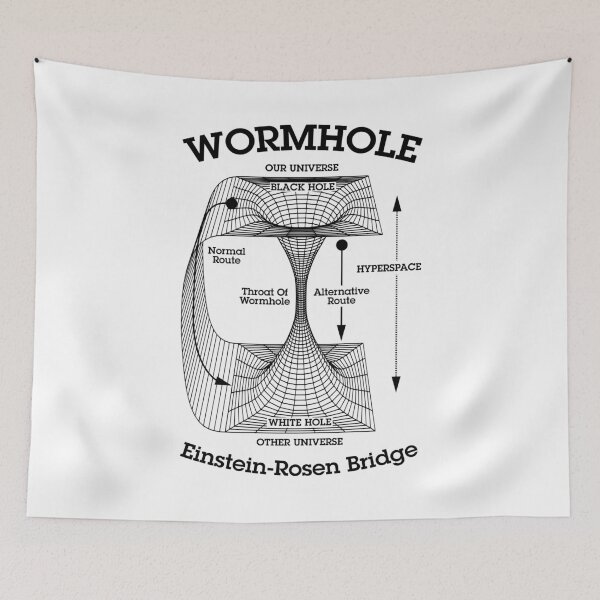 Item preview, Wormhole Einstein-Rosen Bridge Black Hole Hyperspace Physics designed and sold by GrandeDuc.