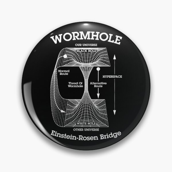 Item preview, Wormhole Einstein-Rosen Bridge Black Hole Hyperspace Physics designed and sold by GrandeDuc.
