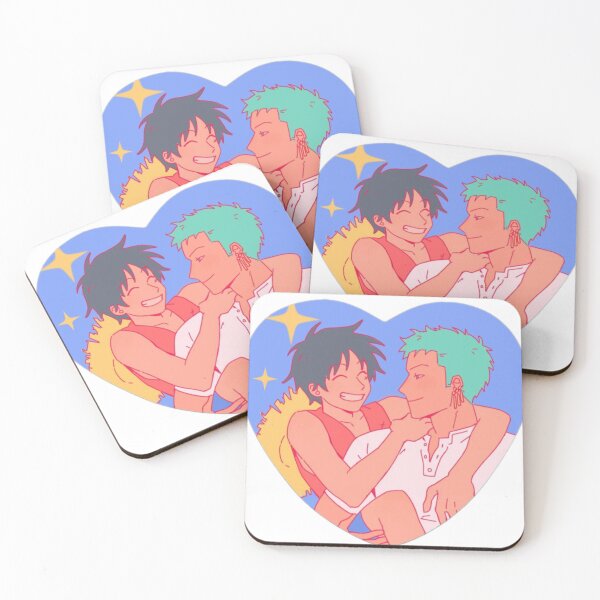 Item preview, Luffy & Zoro designed and sold by ICICLEJUZI.