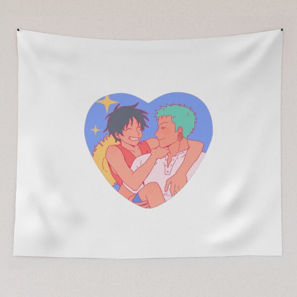 Item preview, Luffy & Zoro designed and sold by ICICLEJUZI.