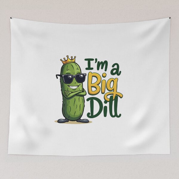 Item preview, I’m a Big Dill Funny Pickle  designed and sold by BROWNEESHOUSE.
