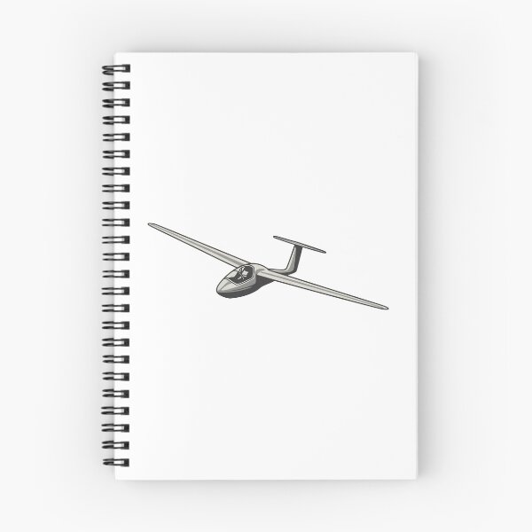 Item preview, Glider Plane Pilot Sailplane Biplane aerial floating soaring designed and sold by These_Prints.