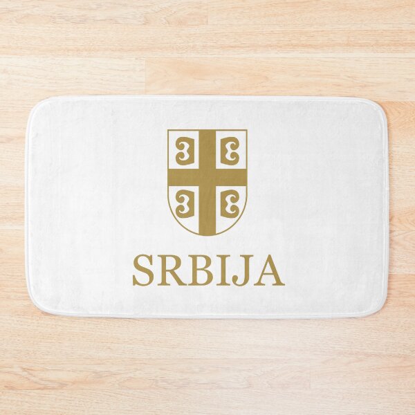Artikelvorschau, Srbija Serbien Gold B entworfen und verkauft von VRedBaller.