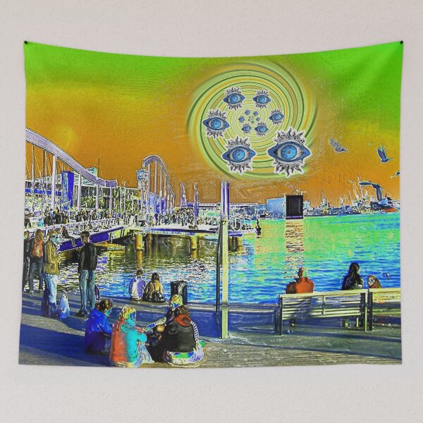 Item preview, BlueSkEyeVortex/Onlookers designed and sold by Klaus Bremner (Autotelic Art).