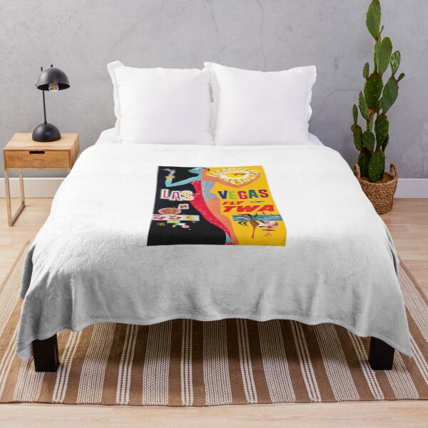 Item preview, Vintage travel poster for Las Vegas designed and sold by colliophoto.
