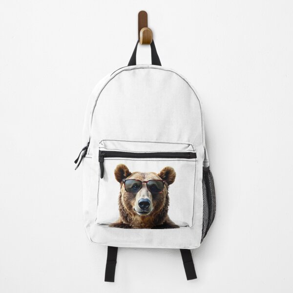 Item preview, Funny Bear wearing sunglasses designed and sold by LazyOwlStore.