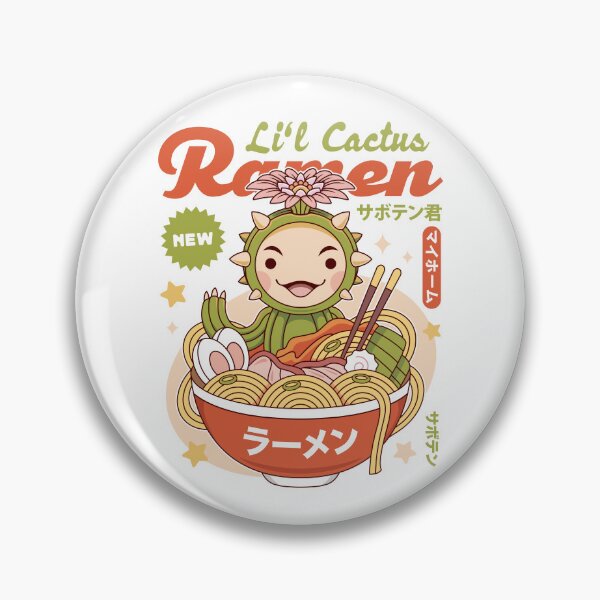 Item preview, Lil Cactus Ramen designed and sold by Lagelantee.