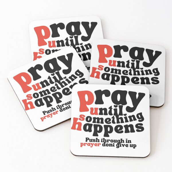 Item preview, Push through in prayer designed and sold by HofD.