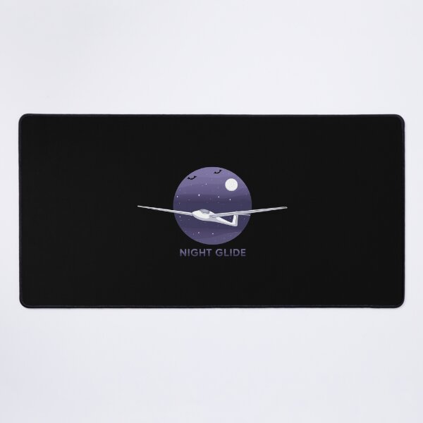 Item preview, Night Glide Halloween Glider Plane Pilot Sailplane aerial floating soaring designed and sold by These_Prints.