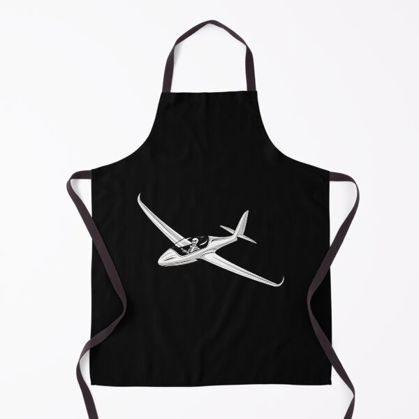 Item preview, Skeleton Pilot Halloween Glider Plane Pilot Sailplane aerial floating soaring designed and sold by These_Prints.