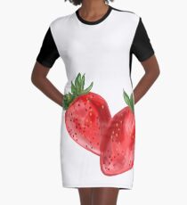 Berry Berries Graphic T-Shirt Dress