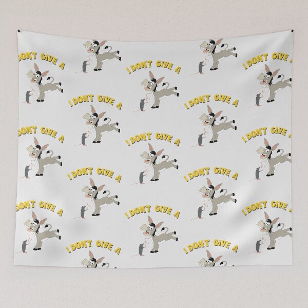 Item preview, I Don't Give a Rats Donkey HD T Shirt / Sticker and more designed and sold by Designsleashed.