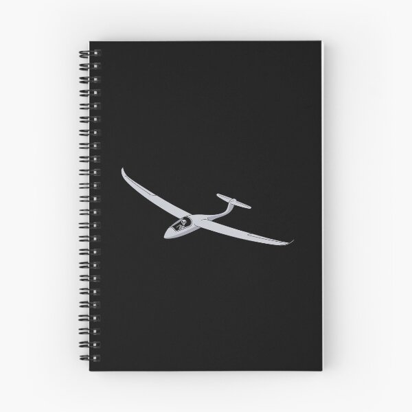 Item preview, Skeleton Pilot 2 Halloween Glider Plane Pilot Sailplane aerial floating soaring designed and sold by These_Prints.