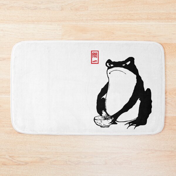 Item preview, Grumpy Matcha Frog designed and sold by winterwinter.