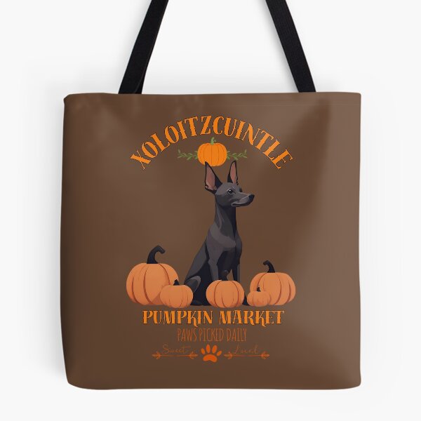Item preview,  Pumpkin Market:xoloitzcuintle with Pumpkins and Seasonal Text designed and sold by GoodyPaws.