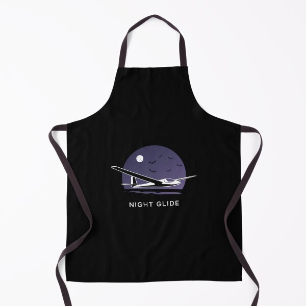 Item preview, Night Glide Halloween Glider Plane Pilot Sailplane aerial floating soaring designed and sold by These_Prints.