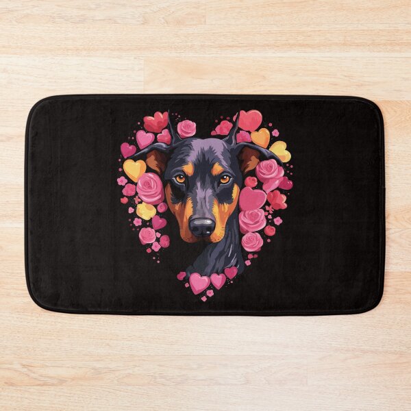 Aperçu de l'œuvre Doberman Valentin créée et vendue par creativellashop.