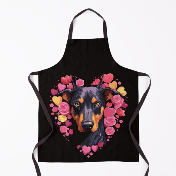 Aperçu de l'œuvre Doberman Valentin créée et vendue par creativellashop.