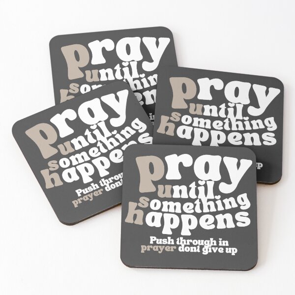 Item preview, Push through in prayer designed and sold by HofD.