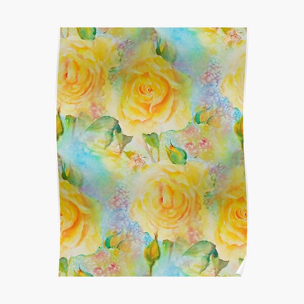 Happy roses Poster