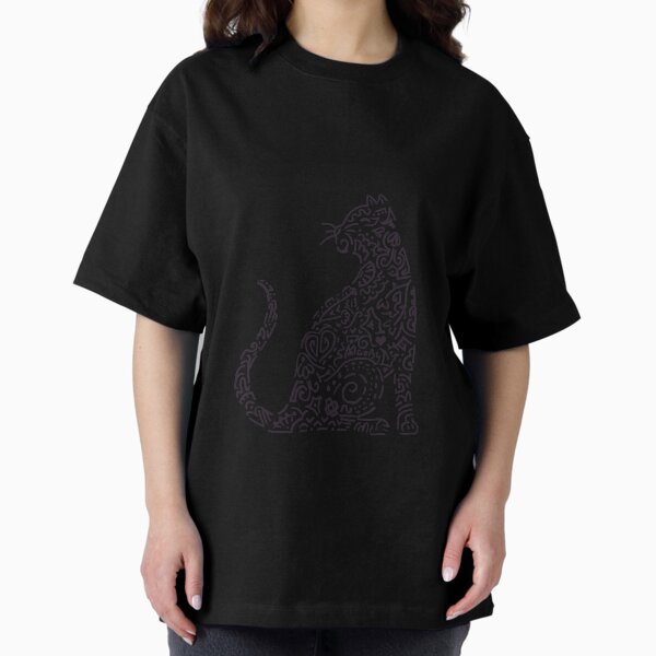 MaoGato, MaoNature acuarela Doodle Artwork by Maoby Camiseta holgada