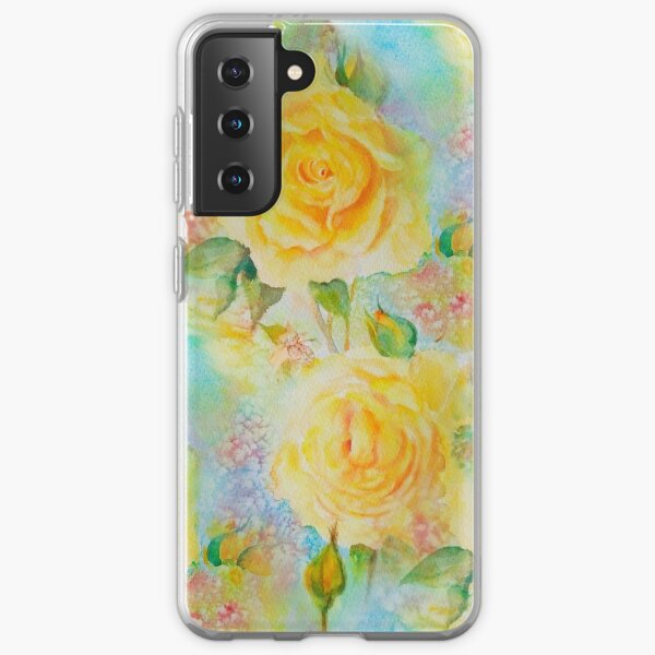 Happy roses Samsung Galaxy Soft Case