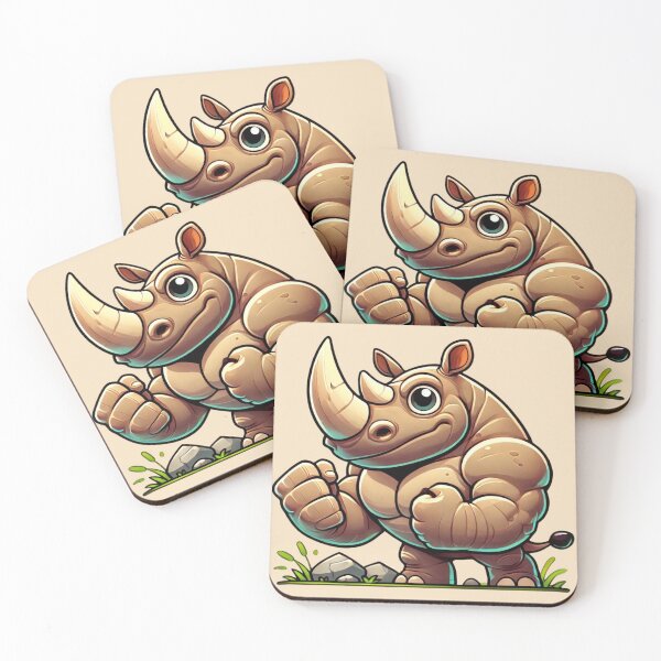 Item preview, Buff Rhino Power designed and sold by Design Delinquent.