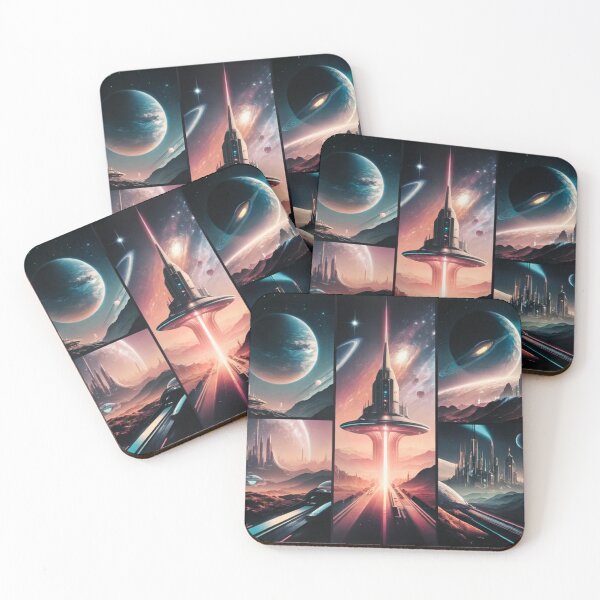 Item preview, Galactic Getaways: Vintage Space Travel designed and sold by eXtraHumans.
