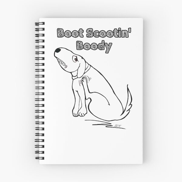Item preview, Funny Dog Boot Scootin' Booty  designed and sold by Linda880.