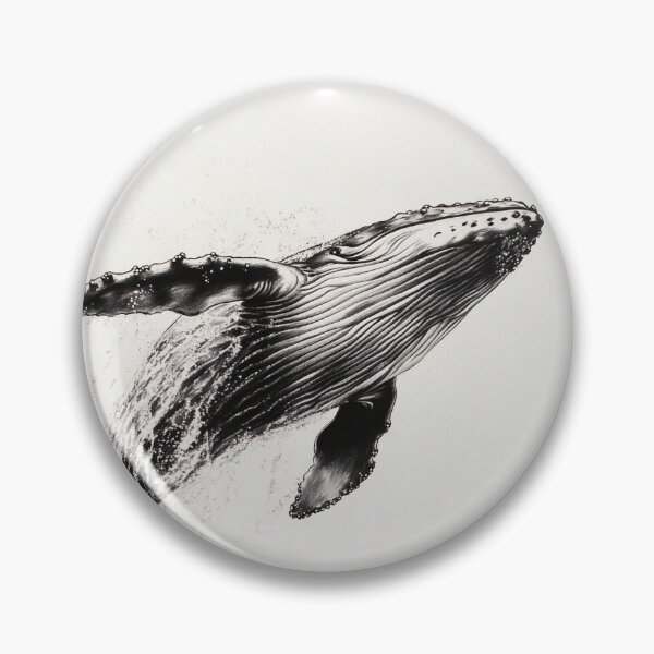 Item preview, Whale pencil drawing designed and sold by Pencil-Art.