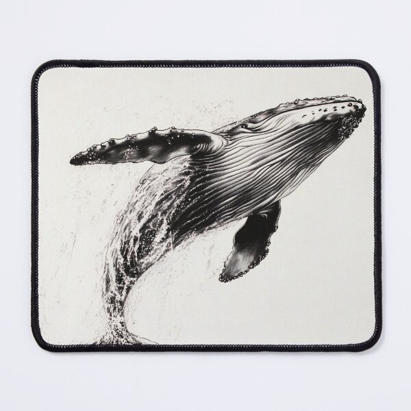 Item preview, Whale pencil drawing designed and sold by Pencil-Art.