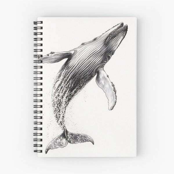 Item preview, Whale pencil drawing designed and sold by Pencil-Art.