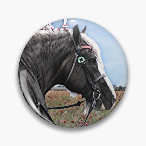 Item preview, CLYDESDALE AND POPPIES, HORSE ART AND PHOTOGRAPHY designed and sold by Barbara Jean Photo Art And Design.