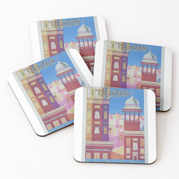 Item preview, Vintage travel poster for Pakistan designed and sold by colliophoto.