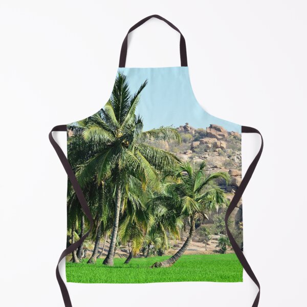 Item preview, Hampi: Emerald Rice Fields and Majestic Palm Trees designed and sold by franck380.