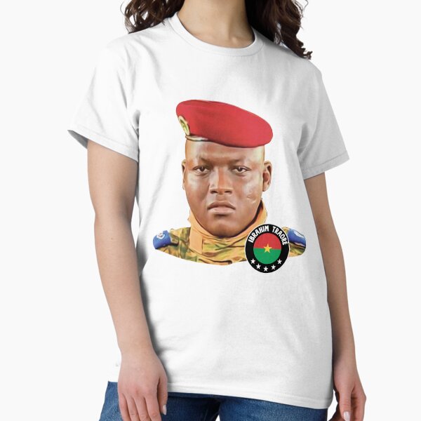 Vista previa del artículo con la obra «BURKINA FASO - Ibrahim Traoré», diseñado y vendido por Wolagno.