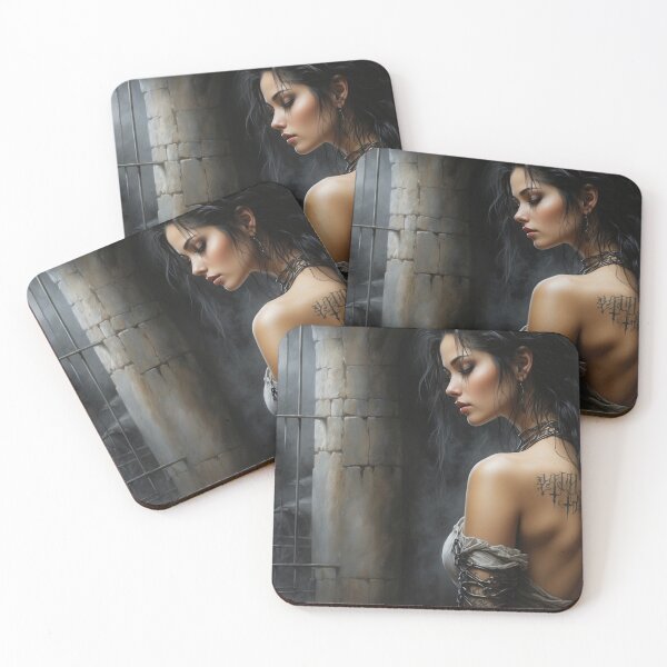 Item preview, Reflections of Solitude: The Enigmatic Woman" designed and sold by photoparadise22.