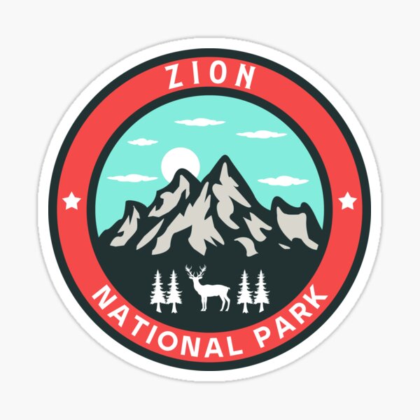 Vista previa del artículo con la obra «Parque Nacional Zion», diseñado y vendido por Nature-Book.