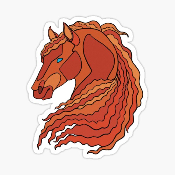 Item preview, Cheval alezan designed and sold by Viridaee .